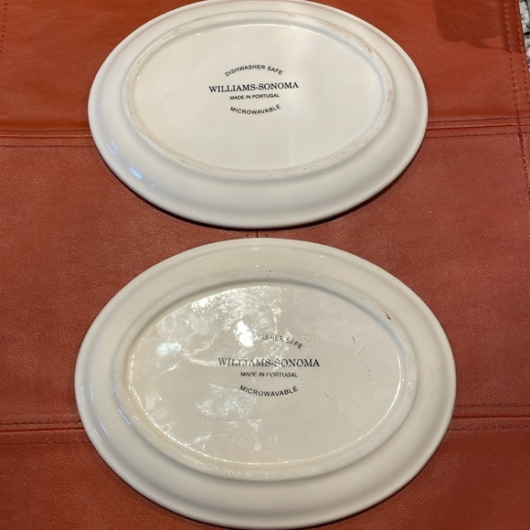 2PC William Sonoma Tuscan Landscape Appetizer Plates - Picture 2 of 4